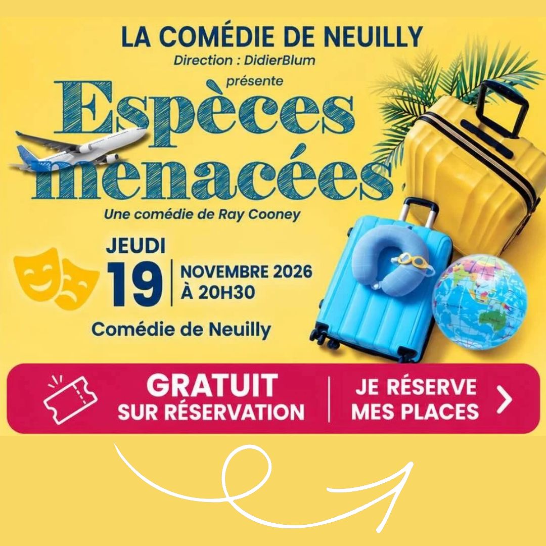 Soirée Théâtre "Espèces menacées" - gratuit